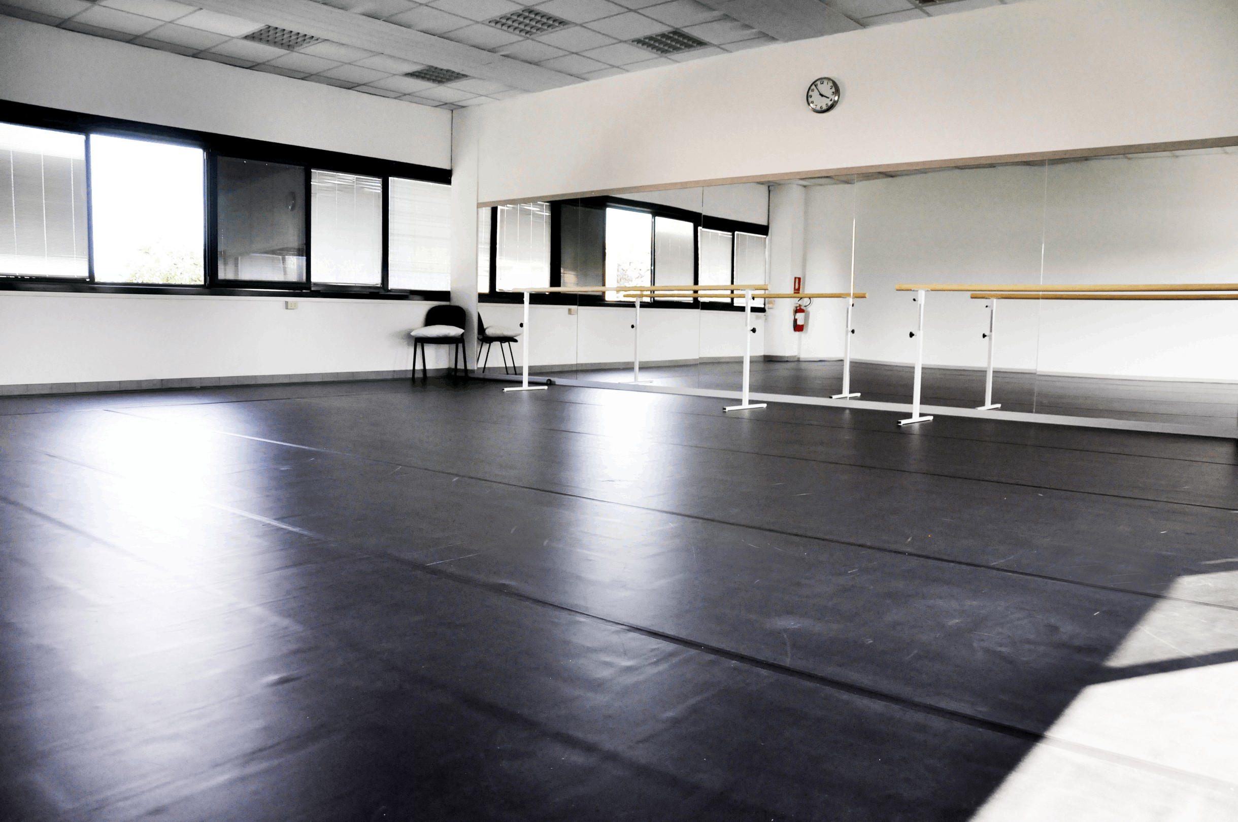 Una delle sale di danza di A Tutta Danza a Gallarate
